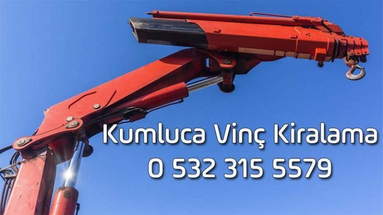 Kumluca Vinç Kiralama Hizmetleri, Kumluca Antalya vinç kiralama