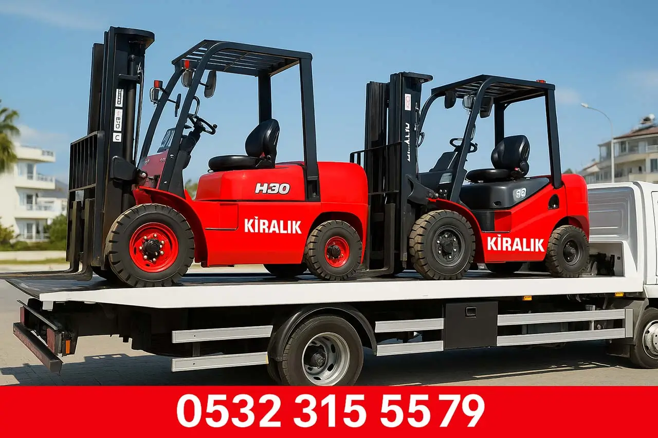 Kumluca Forklift Kiralama Hizmeti